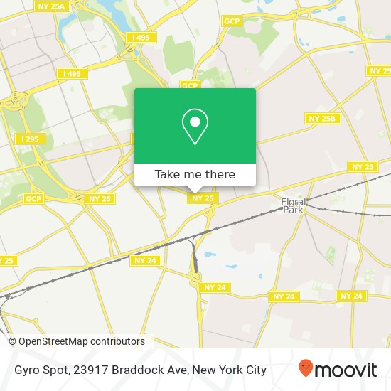 Gyro Spot, 23917 Braddock Ave map