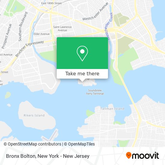 Bronx Bolton map