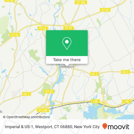 Imperial & US-1, Westport, CT 06880 map