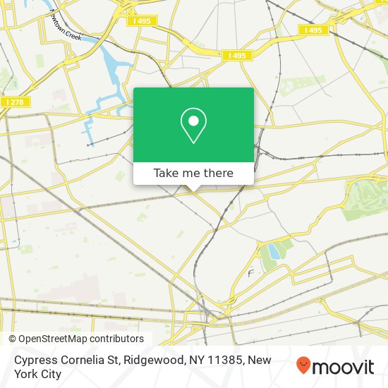 Cypress Cornelia St, Ridgewood, NY 11385 map
