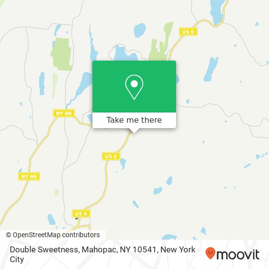 Mapa de Double Sweetness, Mahopac, NY 10541