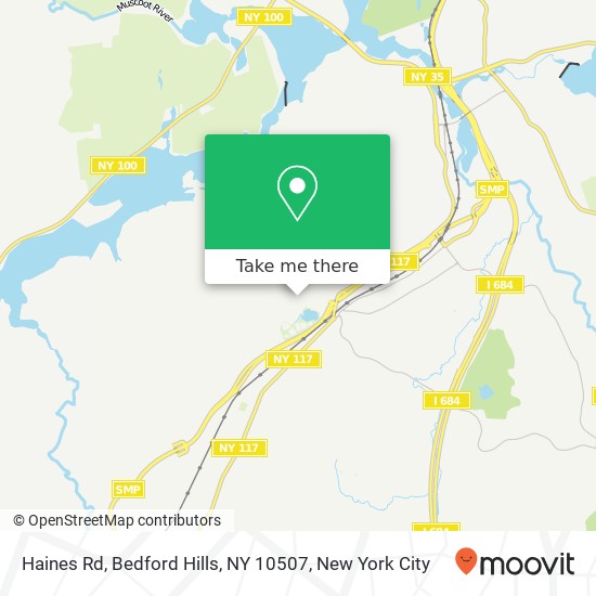 Haines Rd, Bedford Hills, NY 10507 map