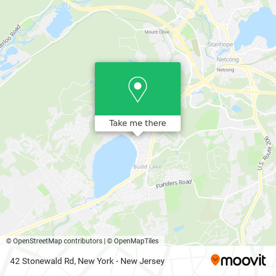 42 Stonewald Rd map