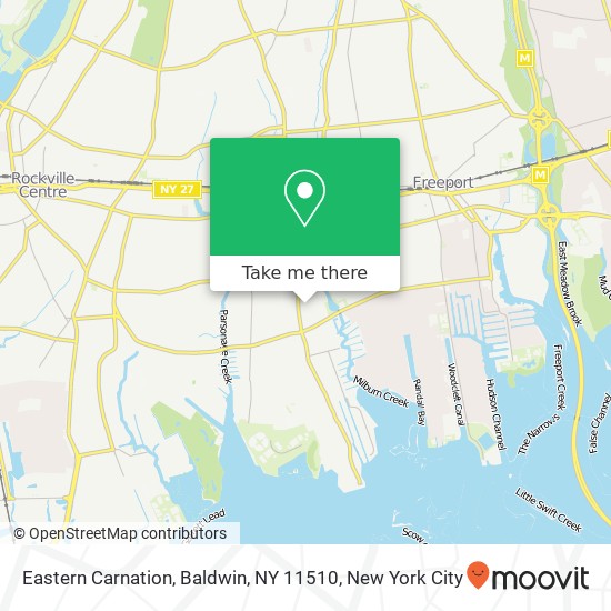 Eastern Carnation, Baldwin, NY 11510 map