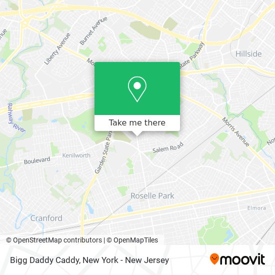 Bigg Daddy Caddy map