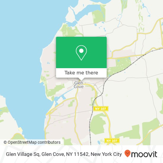 Glen Village Sq, Glen Cove, NY 11542 map