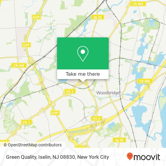 Green Quality, Iselin, NJ 08830 map