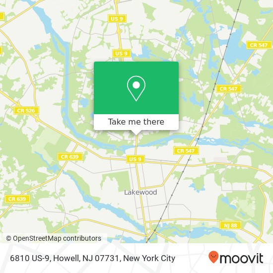 6810 US-9, Howell, NJ 07731 map