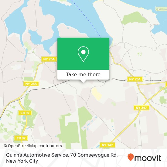 Quinn's Automotive Service, 70 Comsewogue Rd map