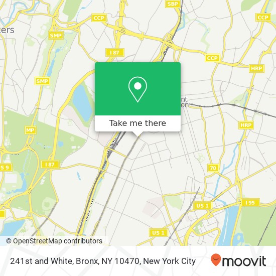 Mapa de 241st and White, Bronx, NY 10470