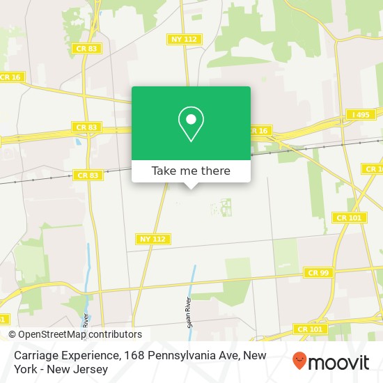 Mapa de Carriage Experience, 168 Pennsylvania Ave