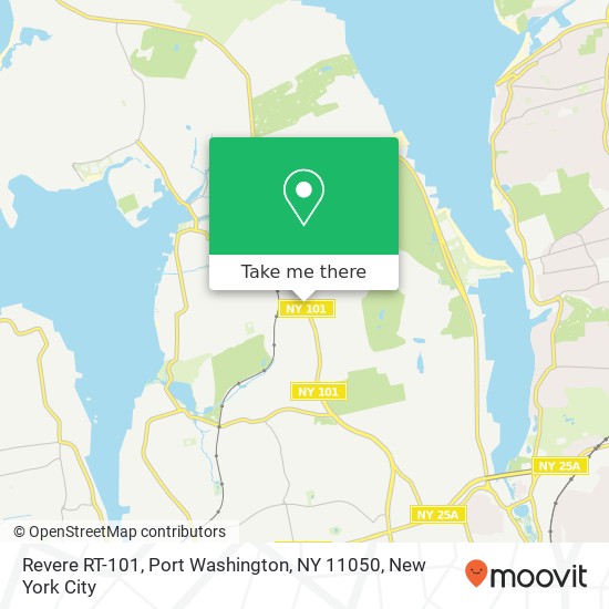 Revere RT-101, Port Washington, NY 11050 map