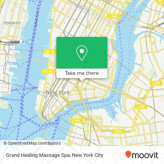 Grand Healing Massage Spa map