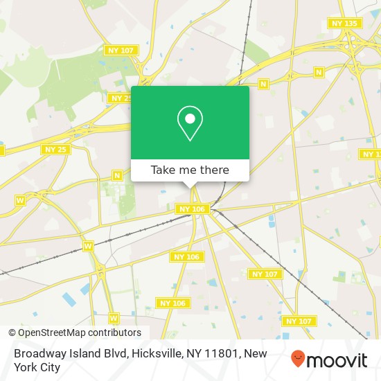 Broadway Island Blvd, Hicksville, NY 11801 map