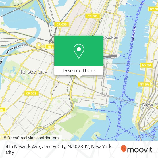 4th Newark Ave, Jersey City, NJ 07302 map
