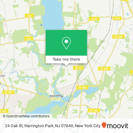 24 Oak St, Harrington Park, NJ 07640 map