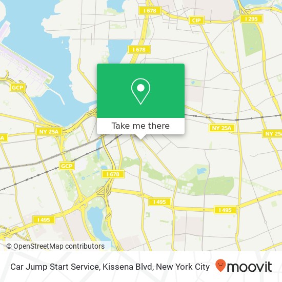 Mapa de Car Jump Start Service, Kissena Blvd