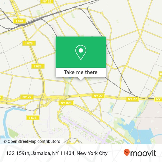 Mapa de 132 159th, Jamaica, NY 11434