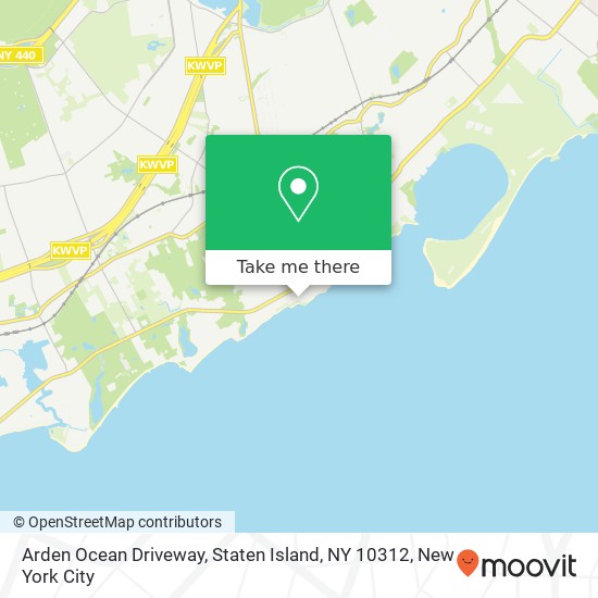 Arden Ocean Driveway, Staten Island, NY 10312 map