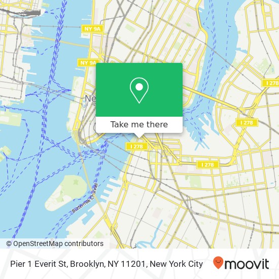 Pier 1 Everit St, Brooklyn, NY 11201 map