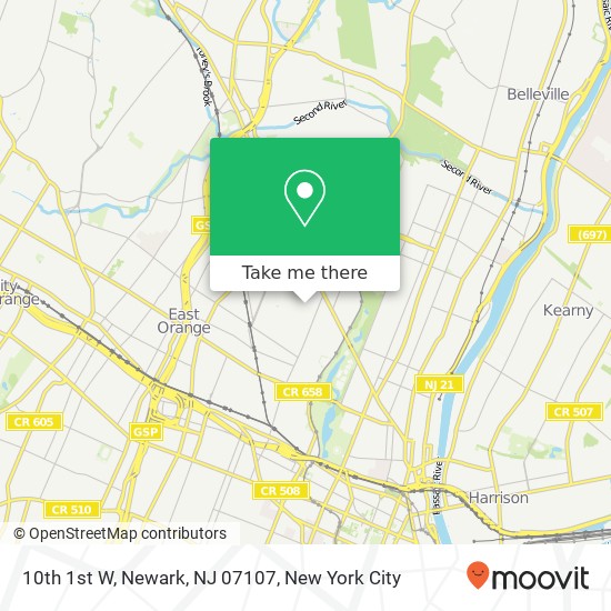 10th 1st W, Newark, NJ 07107 map