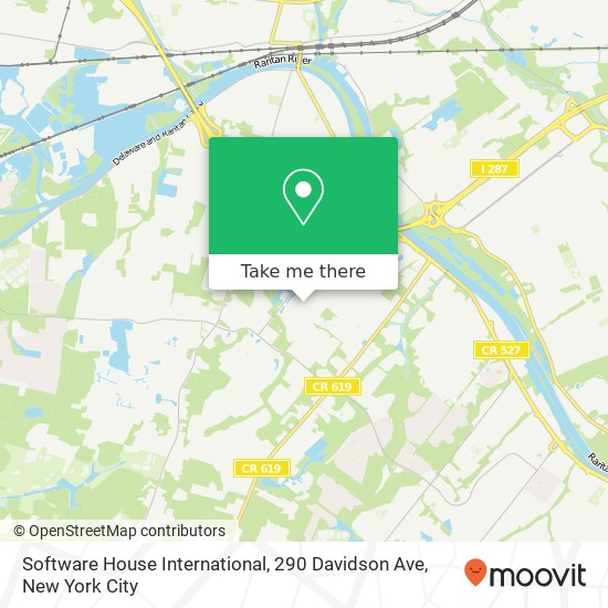 Software House International, 290 Davidson Ave map