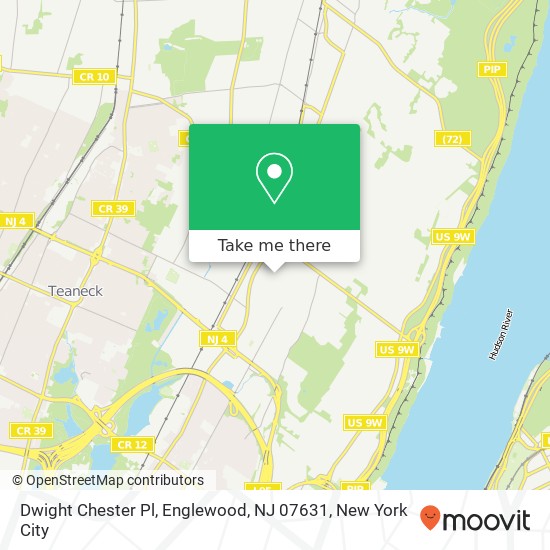 Mapa de Dwight Chester Pl, Englewood, NJ 07631