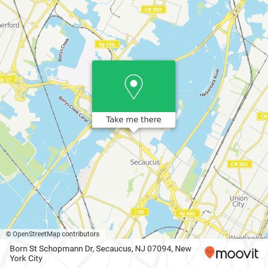 Born St Schopmann Dr, Secaucus, NJ 07094 map