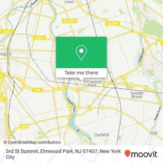 3rd St Summit, Elmwood Park, NJ 07407 map