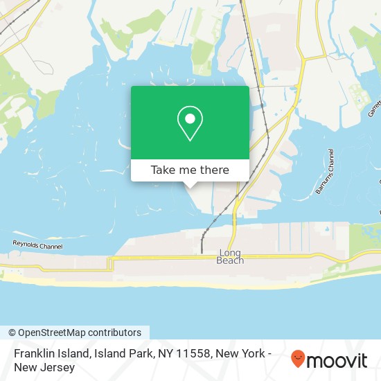 Franklin Island, Island Park, NY 11558 map