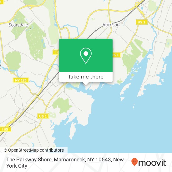The Parkway Shore, Mamaroneck, NY 10543 map