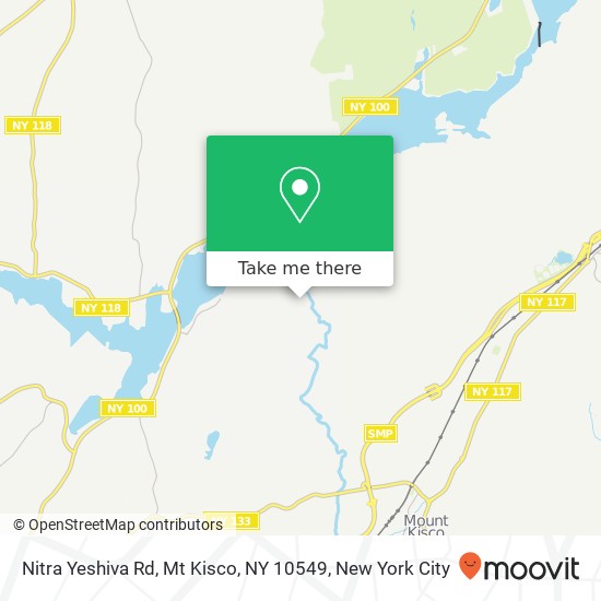 Nitra Yeshiva Rd, Mt Kisco, NY 10549 map