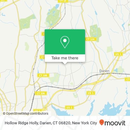Hollow Ridge Holly, Darien, CT 06820 map