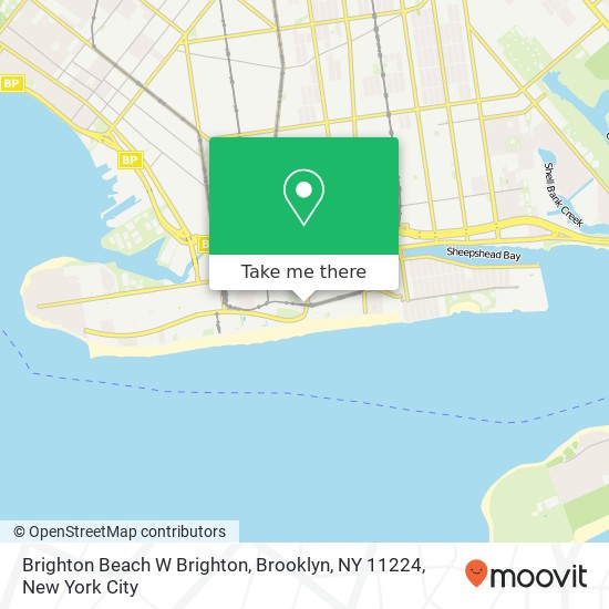 Brighton Beach W Brighton, Brooklyn, NY 11224 map