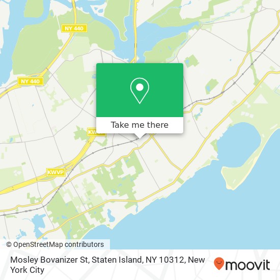 Mosley Bovanizer St, Staten Island, NY 10312 map