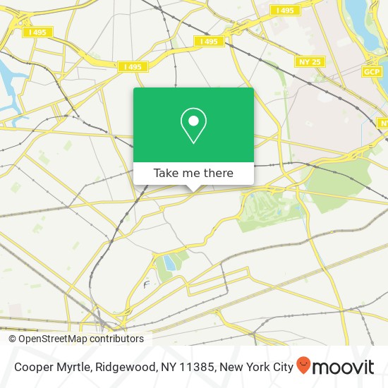 Cooper Myrtle, Ridgewood, NY 11385 map