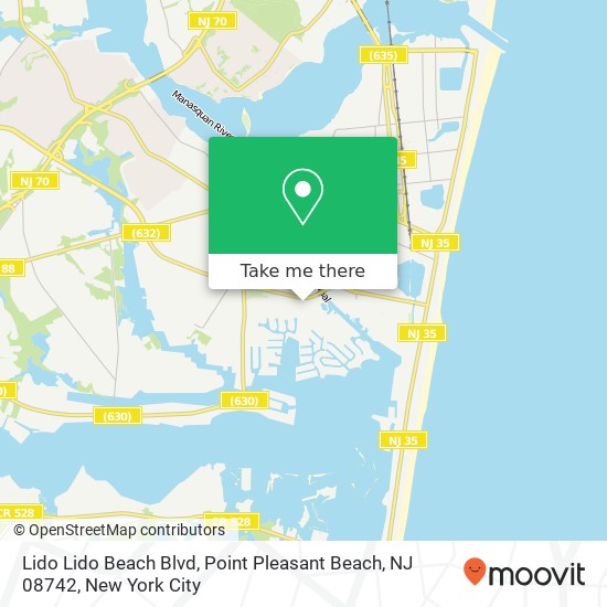 Lido Lido Beach Blvd, Point Pleasant Beach, NJ 08742 map