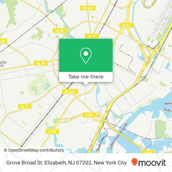 Grove Broad St, Elizabeth, NJ 07202 map