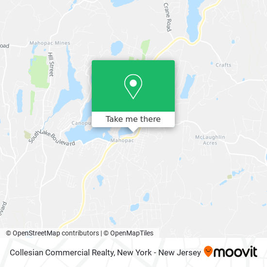 Collesian Commercial Realty map