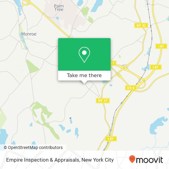 Empire Inspection & Appraisals map
