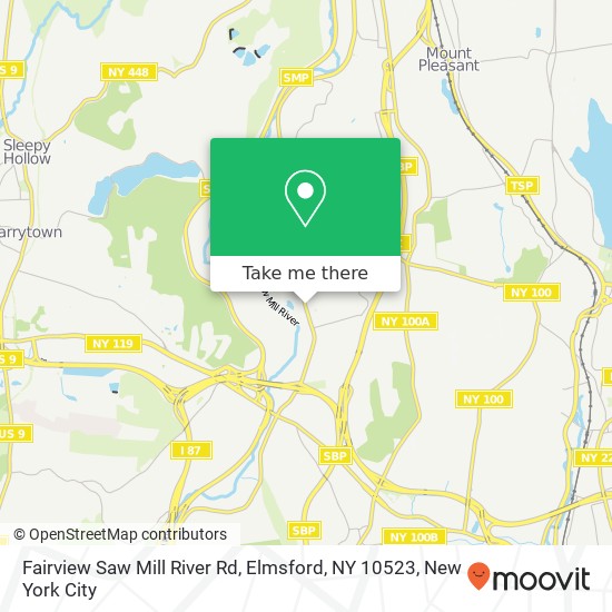 Fairview Saw Mill River Rd, Elmsford, NY 10523 map
