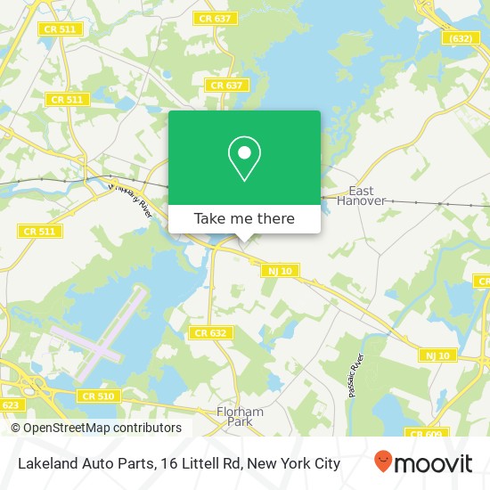 Lakeland Auto Parts, 16 Littell Rd map