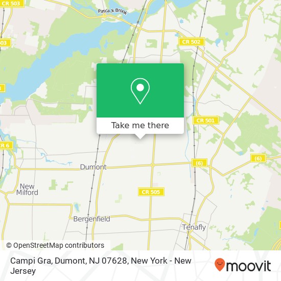 Campi Gra, Dumont, NJ 07628 map