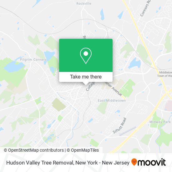 Hudson Valley Tree Removal map