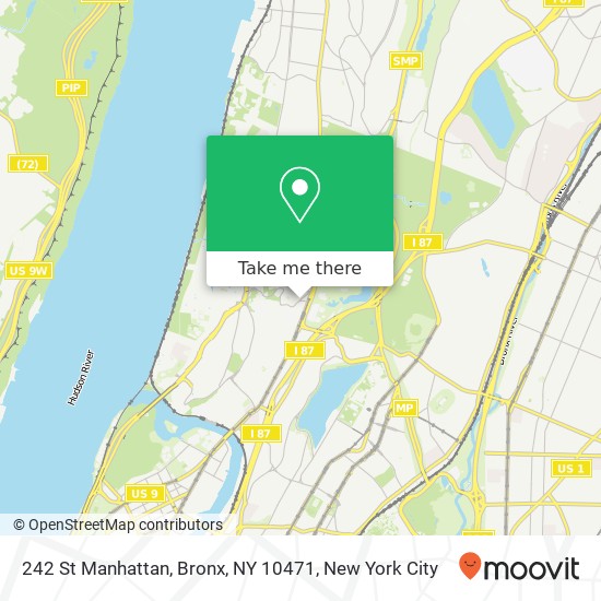 242 St Manhattan, Bronx, NY 10471 map