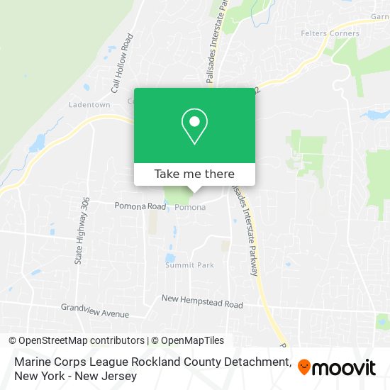 Marine Corps League Rockland County Detachment map