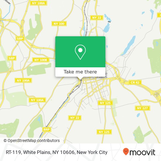 Mapa de RT-119, White Plains, NY 10606