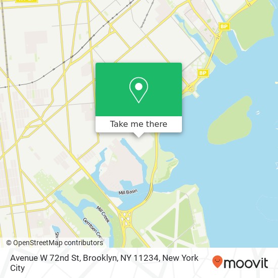 Avenue W 72nd St, Brooklyn, NY 11234 map