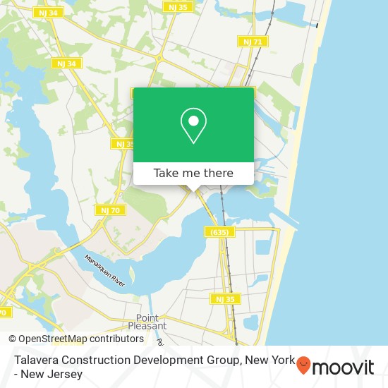 Talavera Construction Development Group map