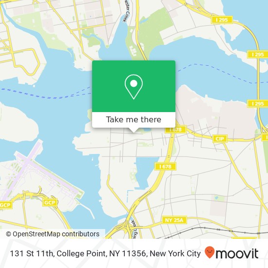 131 St 11th, College Point, NY 11356 map